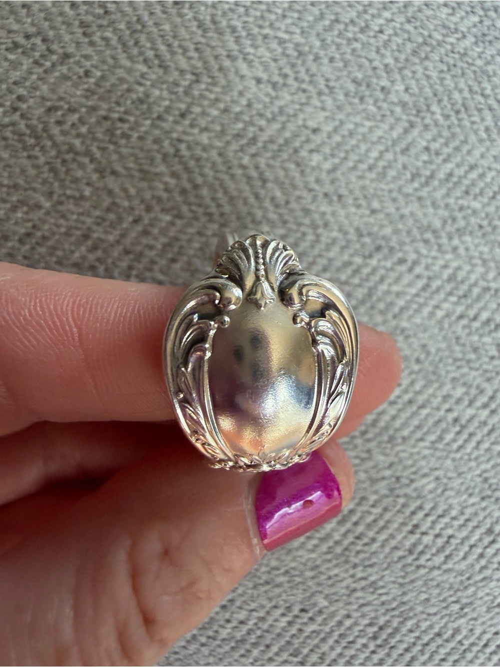 Handmade Spoon Ring - Picture 9 of 11